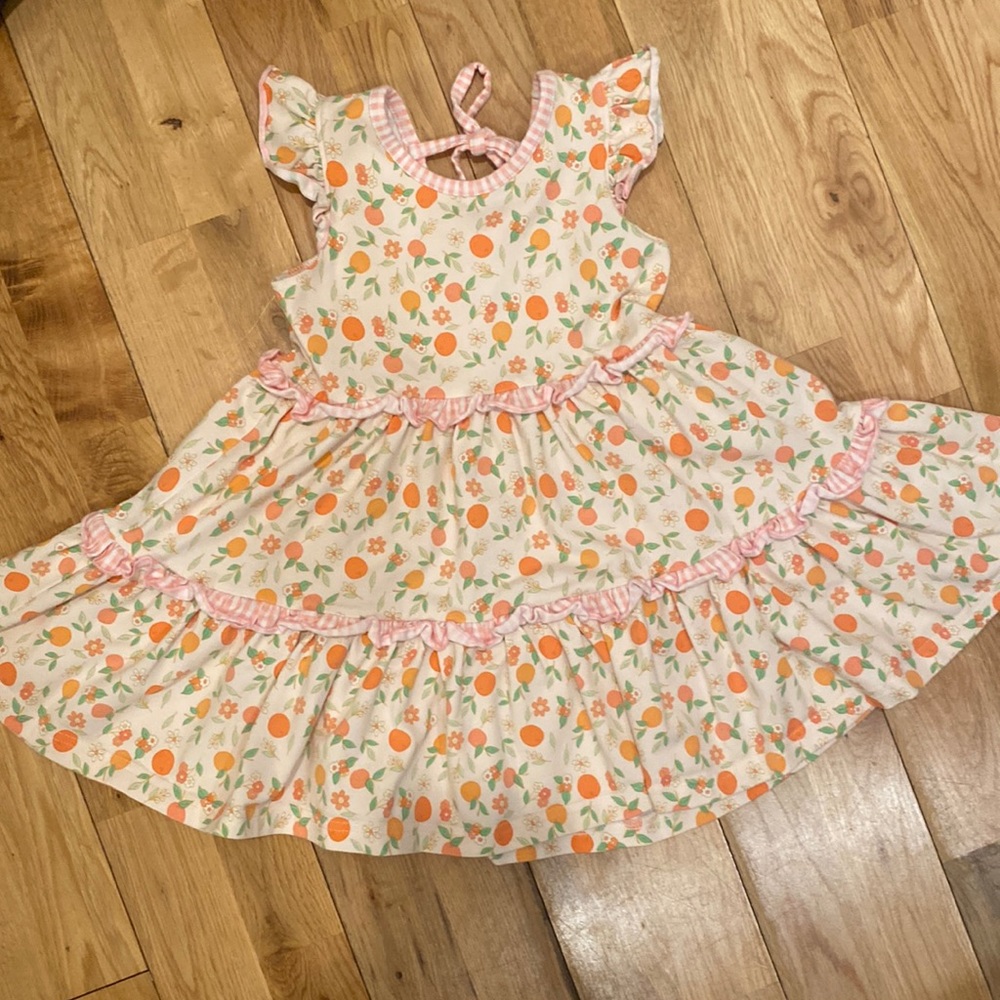 Precious peaches dress